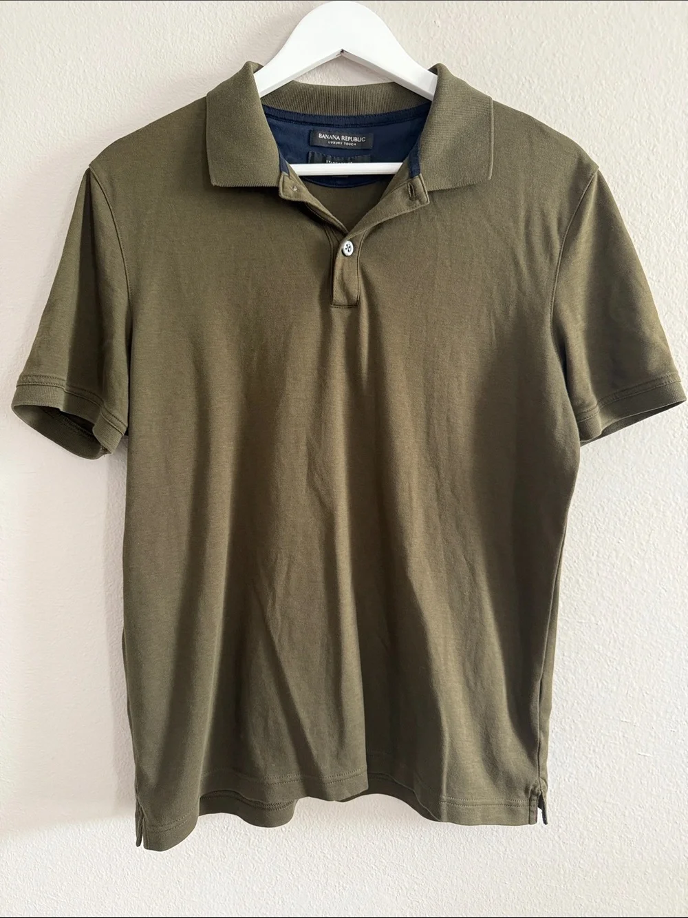 Banana Republic Men's Olive Polo Shirt [ME0635]